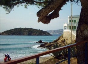 Sant Elm mit Blick zur Insel Dragonera