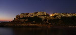 Roca Murada bei Nacht